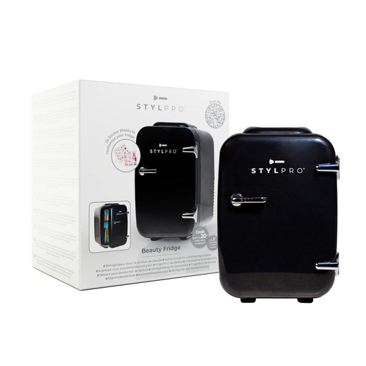 STYLPRO Black & Silver Beauty Fridge