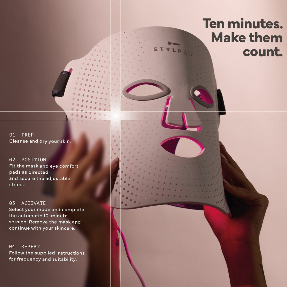 Wavelength LED Face Mask