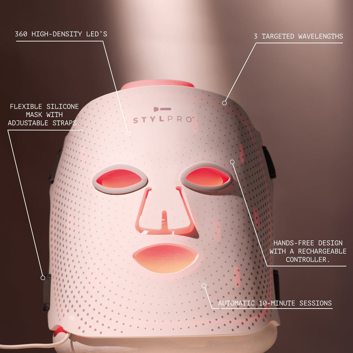 Wavelength LED Face Mask